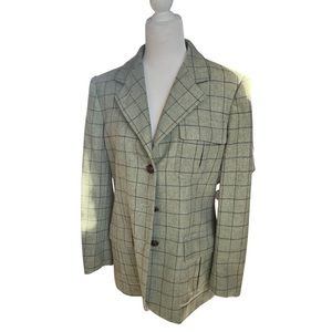 Lauren Ralph Lauren vintage plaid riding blazer. Mint condition